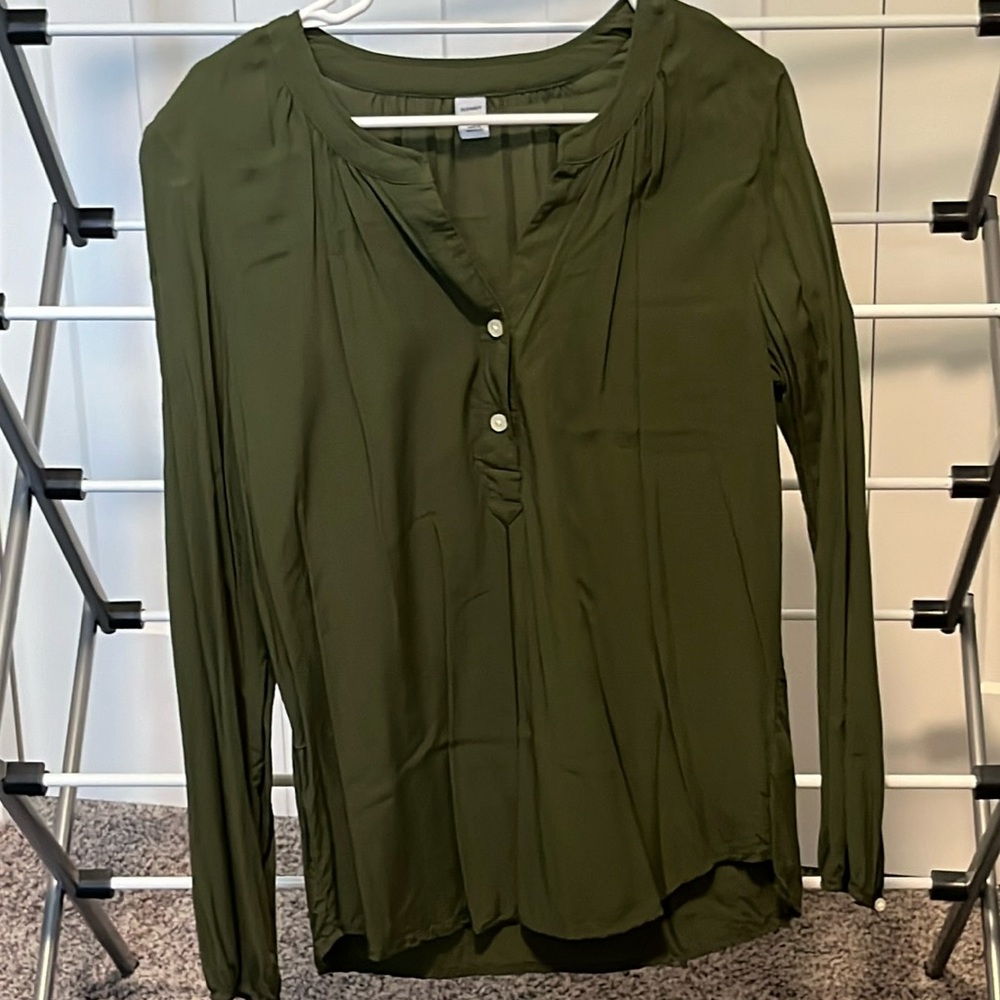 Long-sleeved Blouse